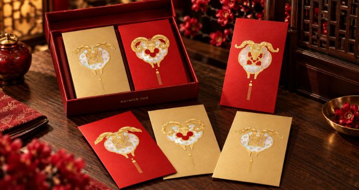 Custom Red Pocket Gift Sets — Lunar New Year